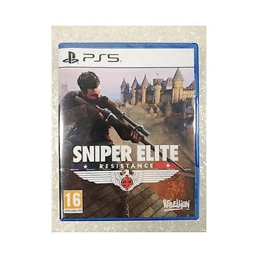 Видеоигры и приставки: PS5 üçün Sniper Elite: Resistance – Rebellion studiyasının snayper — 1