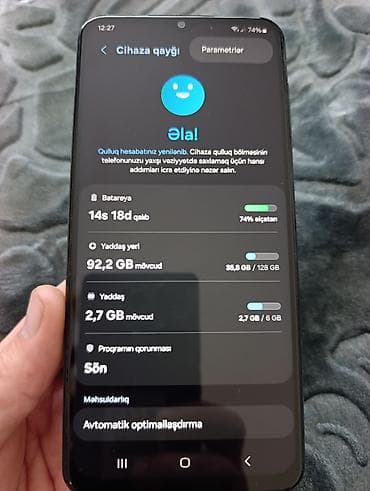 asus zenfone 3: Samsung Galaxy A32, rəng - Boz, İki sim kartlı — 6