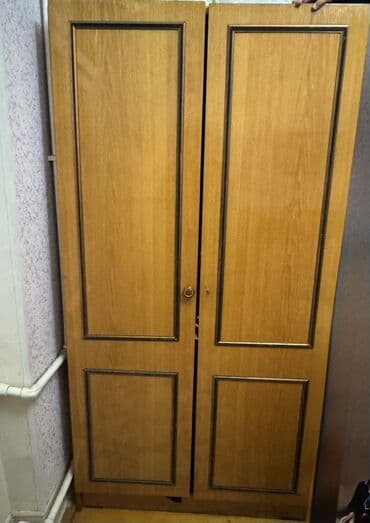 Açılan, 2 qapılı Düz dolab, Qarderob, paltar dolabı