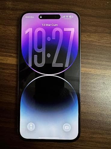 appl: IPhone 14 Pro Max, 128 GB, Deep Purple, Barmaq izi, Face ID, Sənədlərlə — 6