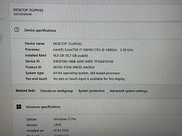 Lenovo: Lenovo ThinkPad, 14 ", Intel Core i7, 512 GB — 5