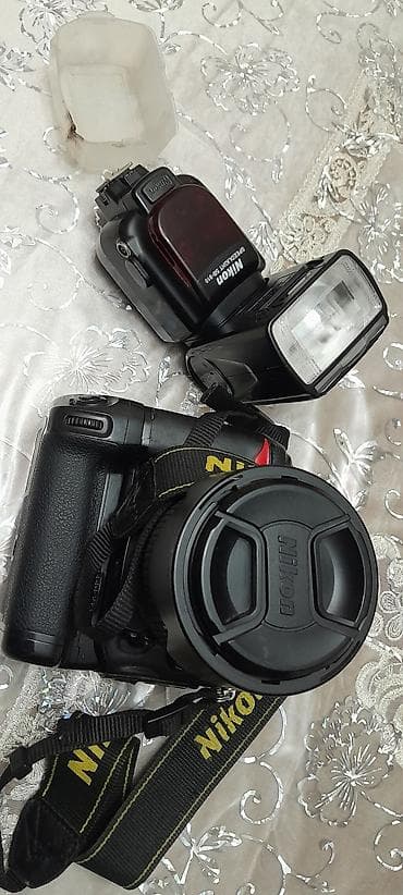 iphone 6s plus satilir: Nikon peşəkar fotoqrafiya dəsti Komplekt: - Nikon DSLR fotoaparat — 1