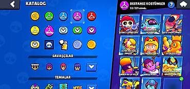 xbox one: Brawl Stars oyunu üçün tam dolu oyun hesabı - Kupa sayı: 50 174 - — 7