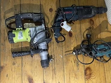 Drel dəsti, ədəd: 3, Zərbəli drel