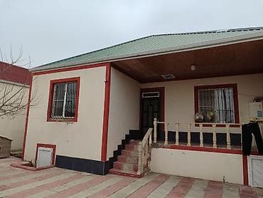 həyət evi: 90 kv. m, 3 otaqlı, Telefon — 1