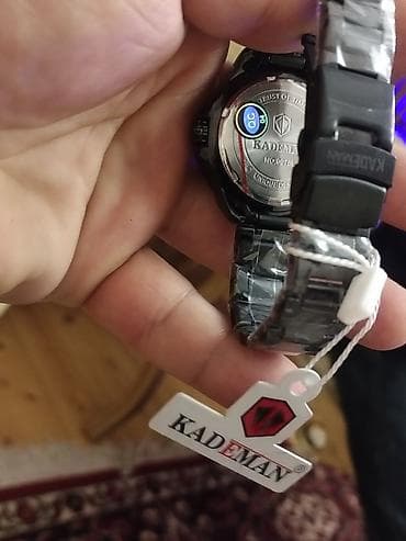 kademan saat: Yeni, Qol saatı, Kademan, rəng - Qara — 4