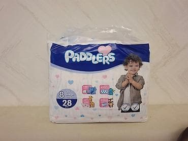 termo corab: Paddlers uşaq bezi – ölçü 8 (3X Large, 25 kq+), 28 ədəd — 3