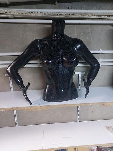 dekor rəf: Qadın, Plastik, plastmas, Qara — 4