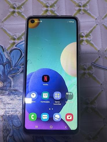 Техника и электроника: Samsung Galaxy A21S, 32 ГБ, цвет - Черный, Сенсорный — 1