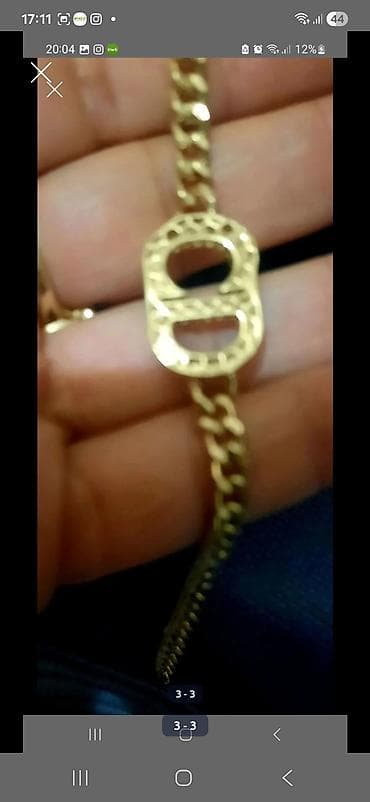 bilərzik: Bilərzik, Sarı qızıl, 750 Əyar, 2828 g, Ünvandan götürmə — 5