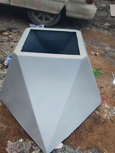 Buket güllər: Dekorativ bağ və interyer üçün modern qablama – fiberglass/kompozit — 2