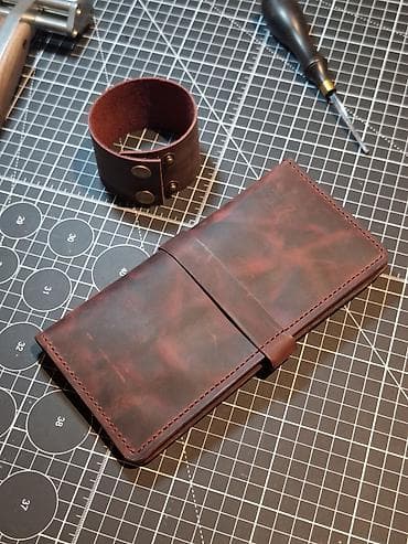 iş formaları: Pulqabı, Təbii dəri, Yeni — 2