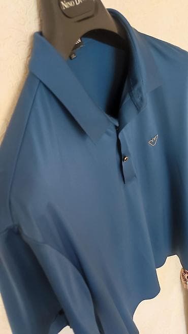 cins: Polo köynək, Emporio Armani, 3XL, rəng - Mavi — 2