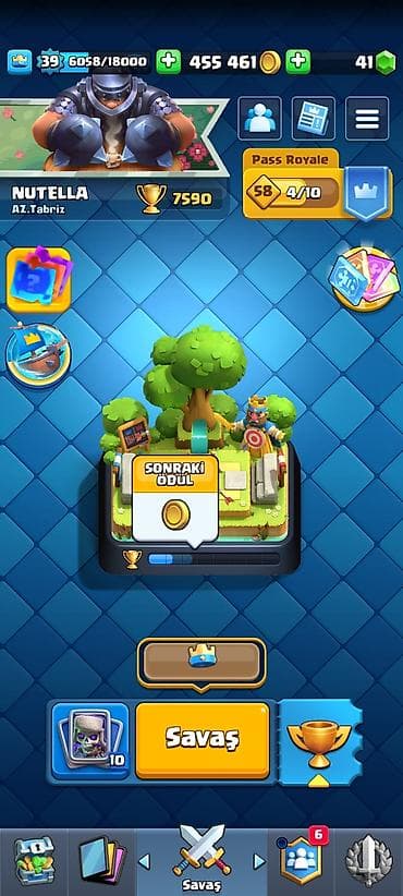 Clash Royale hesabı - Kral səviyyəsi: 39 (6058/18000 XP) - Kupa: 7590 at lalafo.az Clash Royale hesabı - Kral səviyyəsi: 39 (6058/18000 XP) - Kupa: 7590