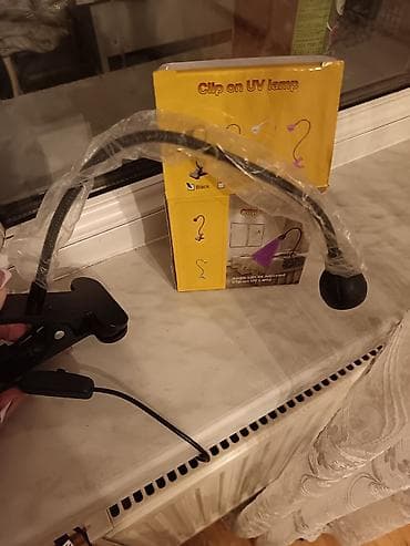 Manikür üçün peşəkar dəst Tərkib: - Clip-on UV lampa: elastik — 1