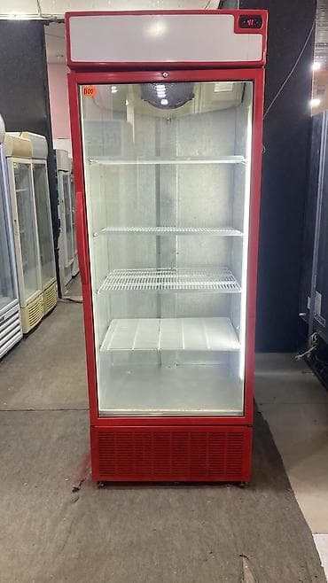 şirniyyat vitrin: Vitrin tipli soyuducu (ticarət soyuducusu) - Şüşə qapılı, tək qapı - — 1