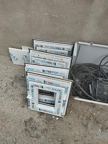 pendir: PVC pəncərə çərçivələri – TEKPEN profil - Material: PVC (plastik) — 1