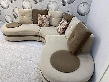 mingecevir divan: Künc divan, İşlənmiş, Açılmayan, Bazasız, Parça — 2