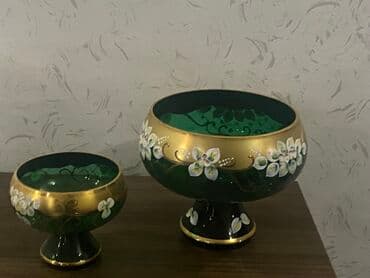 saxsi gul qablari: Vaza dəsti, Bogem şüşəsi — 1