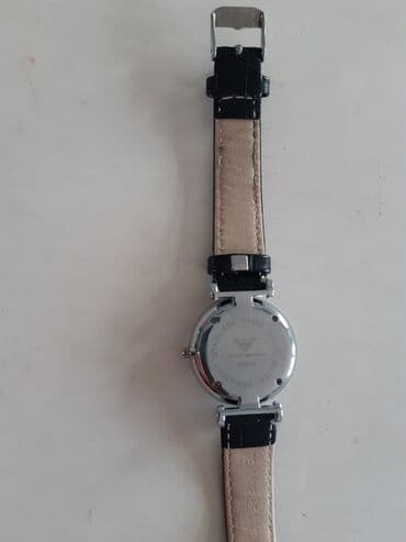 armani my way qiymeti: Qol saatı, rəng - Qara — 4