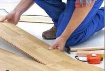 Laminat ustasi. Her zövq uyğun olaraq laminatlari tam seliqeli șekilde