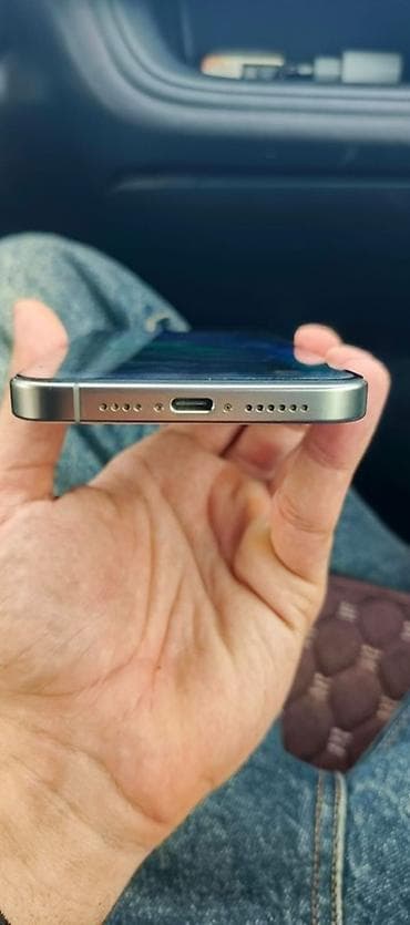 iphone 12 pro max kreditle: IPhone 15 Pro Max, 256 GB, Natural Titanium, Simsiz şarj, Face ID — 2