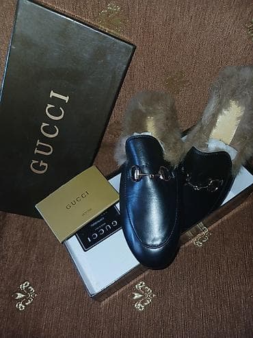 Məhsul: Gucci Princetown dəridən tüklü loafer (qadın/kmi) - Material — 4