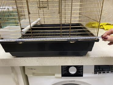 Xaltalar, qayışlar və tasmalar: Quş qəfəsi – klassik qızılı karkas, qara çıxarılan altlıqla Ölçülər — 3