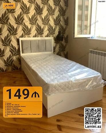 Tək nəfərlik çarpayılar – 90×200 sm Model seçimləri: - Bazalı at lalafo.az Tək nəfərlik çarpayılar – 90×200 sm Model seçimləri: - Bazalı