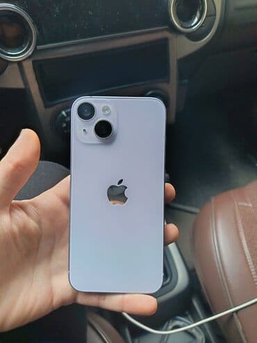 кнопка телефон: IPhone 14, 128 GB, Deep Purple, Face ID — 5