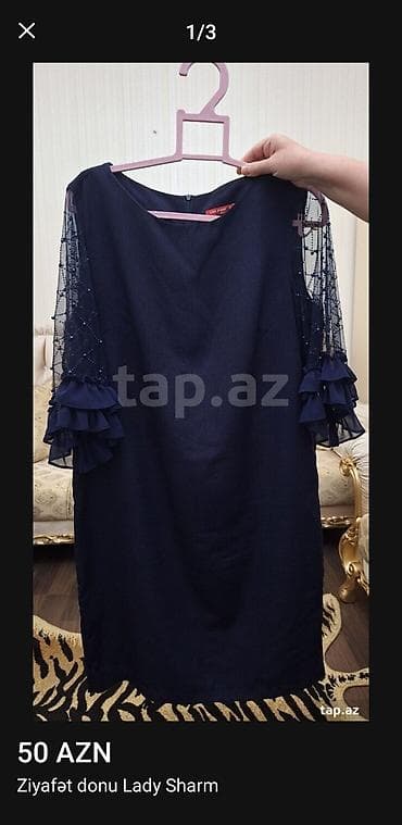dəbli donlar: Ziyafət donu, Midi, Lady Sharm, 2XL — 1