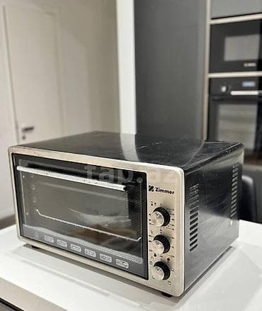 elif soba: Duxovka Zimmer, Elektrik, rəng - Qara, Ayrıca dayanan — 2