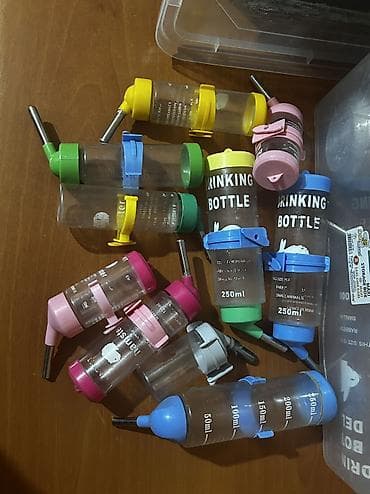 taxda qefes: Heyvan qəfəsləri və su qablari – müxtəlif modellər . Qiymetleri qeyd — 9