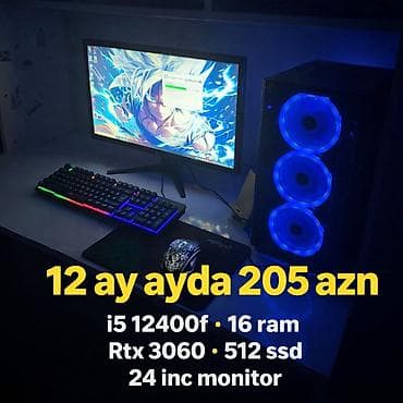 sensor ekran notebook: Oyuncu kompüter sistemi Texniki xüsusiyyətlər: - Prosessor: Intel — 1