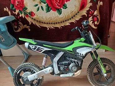 suru: Uşaq elektrik motosikleti – XGT E-MOTO (yaşıl) Xüsusiyyətlər: - — 3