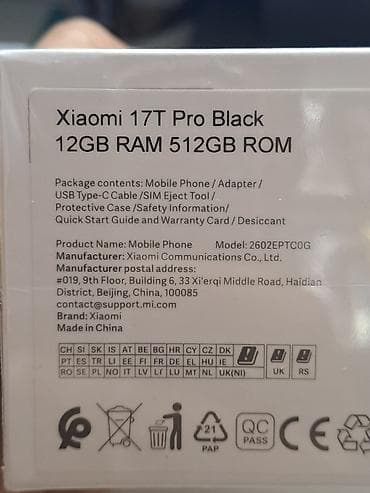 Xiaomi 13T Pro, 512 GB, rəng - Qara — 2