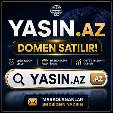 Məhsul: YASIN.az domeni Qiymət: 5000 manat Ciddi olanlar whatsappa lalafo.az -da Məhsul: YASIN.az domeni Qiymət: 5000 manat Ciddi olanlar whatsappa