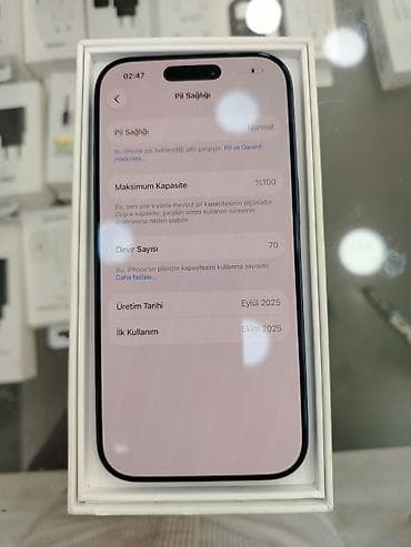 iponalar: IPhone 17 Pro, 256 GB, Mavi — 1