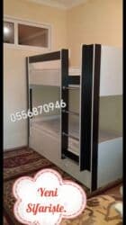 tek taxtlar: Oğlan və qız üçün, Yeni, Çarpayı, Matras ilə, Siyirməli, Laminat — 3