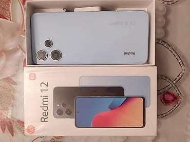 tablet mini 5: Redmi 12, 128 GB, rəng - Mavi, İki sim kartlı — 1