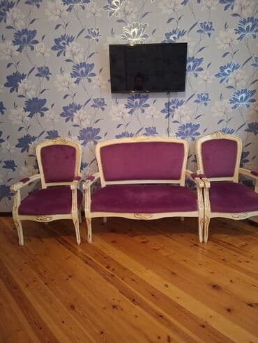 продать старую мебель в баку: Мини-диван, Б/у, Нераскладной, Без подьемного механизма, Велюровая ткань, Нет доставки — 2