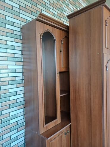 шкафы для кухни: Б/у, Распашной, Прямой шкаф, Гардеробный шкаф — 3