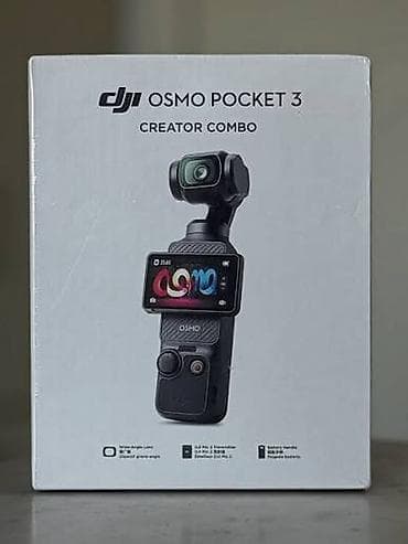dji mic 2: DJI Osmo Pocket 3 – Creator Combo Kompakt, 3-oxlu stabilizasiyalı cib — 1