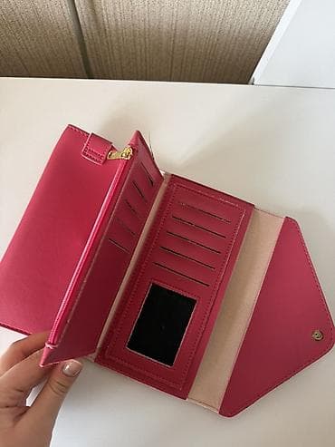 Çantalar: Pulqabı, Eko dəri, İşlənmiş — 4