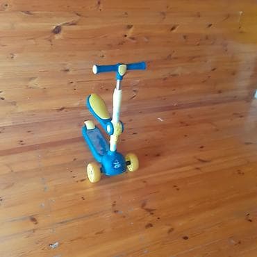 Uşaq skuter/velosiped hibridi - 3 təkərli, sabit və təhlükəsiz