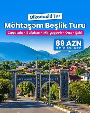 Другие услуги: -Rahat nəqliyyat, möhtəşəm mənzərələr, ləzzətli yeməklər, peşəkar — 7