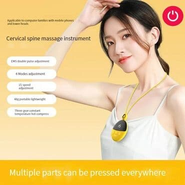 cene aparati: Boyun masaji Masaj aparati İmplus veren Boyun terapiya😍 Onurğa — 3