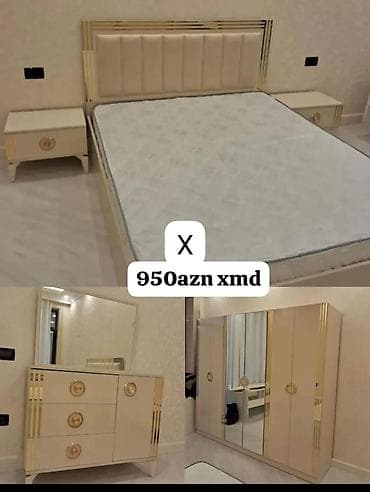Yataq otağı dəsti - Komplekt: çarpayı (başlıq yumşaq və dik tikişli) lalafo.az -da Yataq otağı dəsti - Komplekt: çarpayı (başlıq yumşaq və dik tikişli)