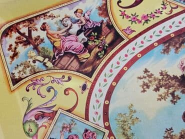 resim eseri: Bu, üzərində klassik rəsm əsərlərindən ilhamlanmış naxışlar olan — 9