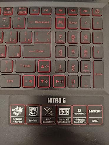 Yeni Acer Nitro, 15 ", Intel Core i5, 512 GB — 10